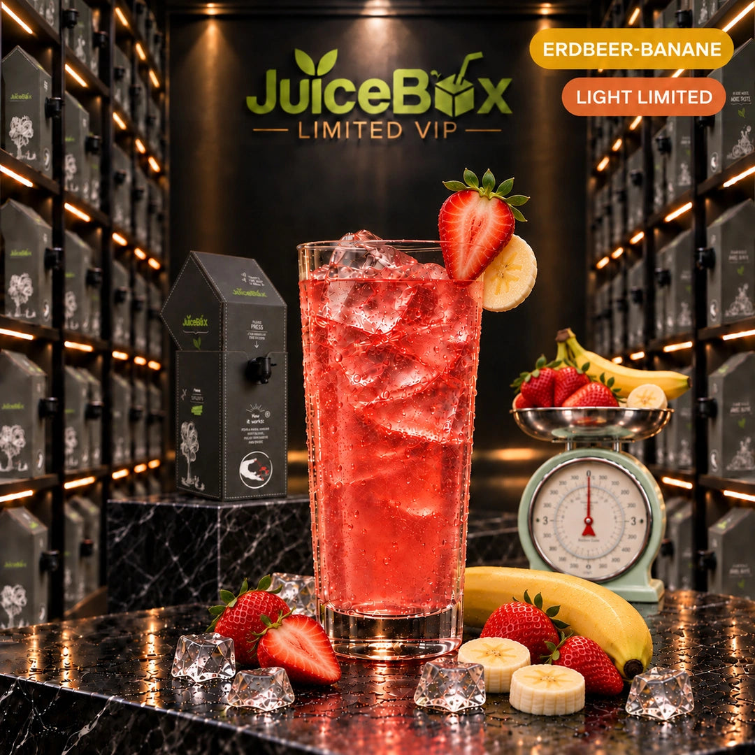 JuiceBox™ Limited – Erdbeer-Banane Light