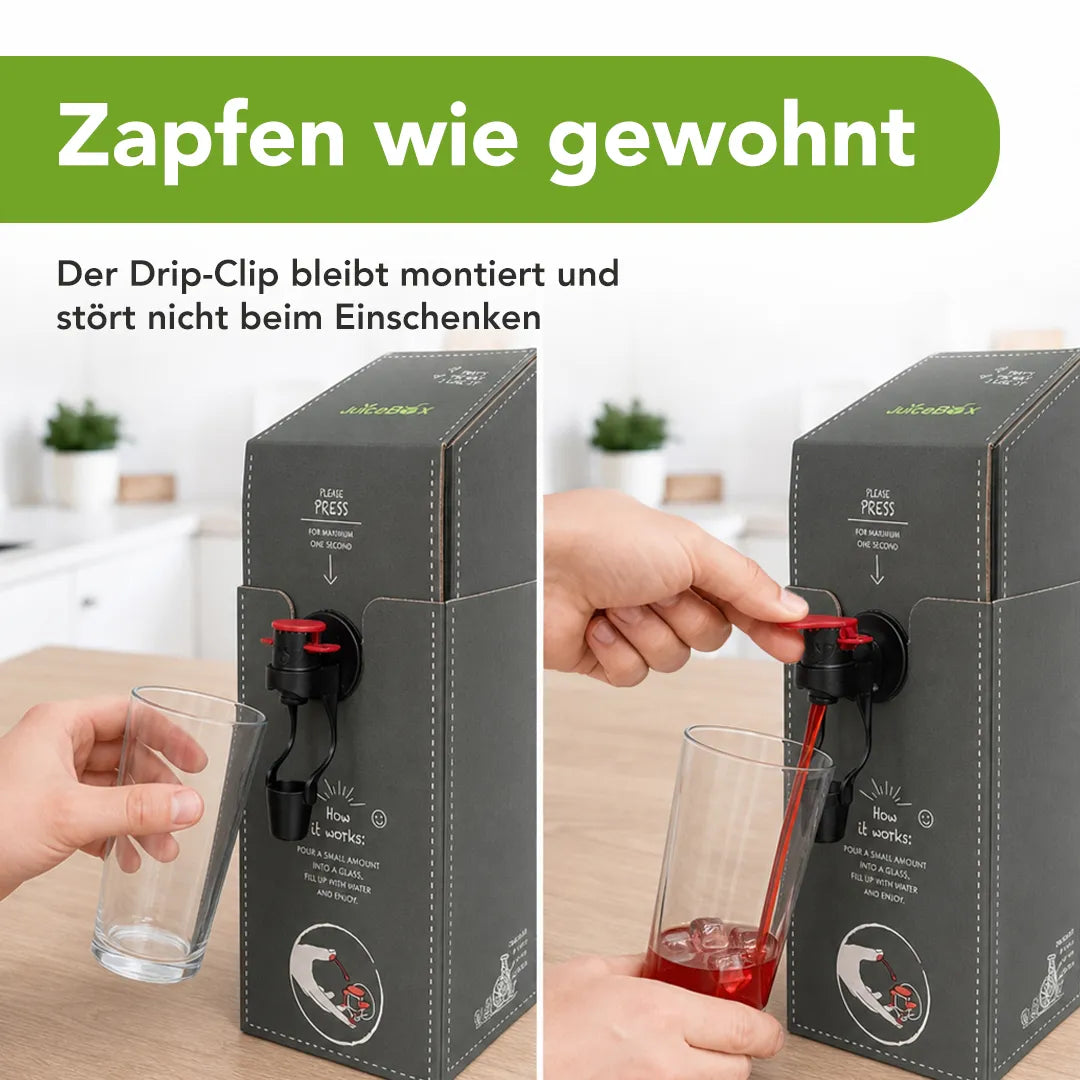 JuiceBox™ DripClip 3er Pack