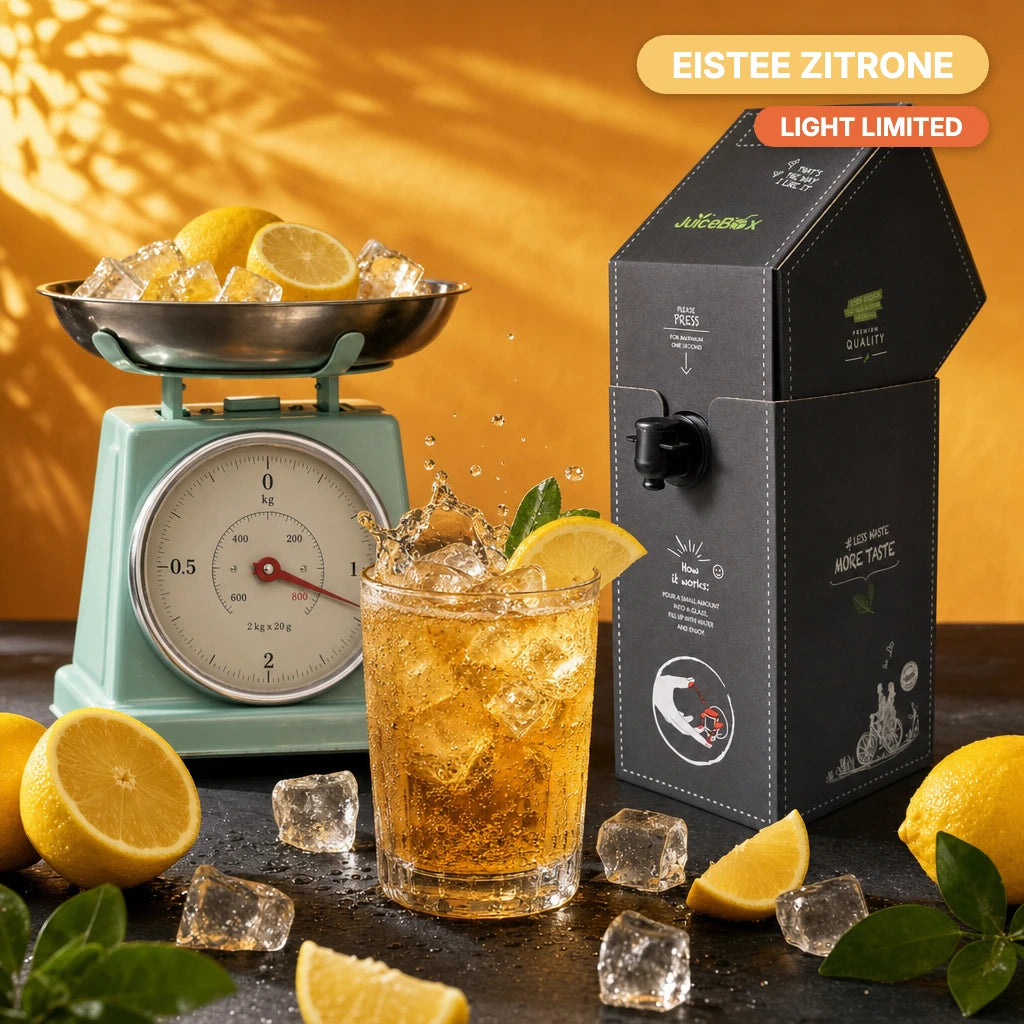 JuiceBox Limited Golden Hour – EISTEE ZITRONE LIGHT