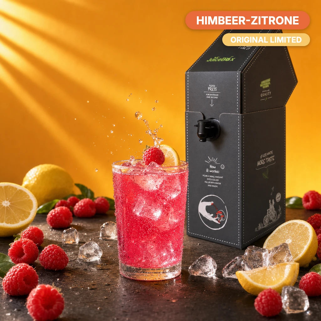 JuiceBox Limited Golden Hour – HIMBEER-ZITRONE