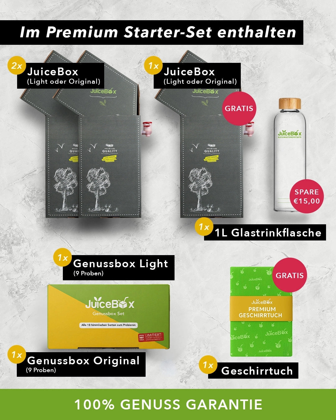 JuiceBox™ Frühlings-Vorfreude Starterset