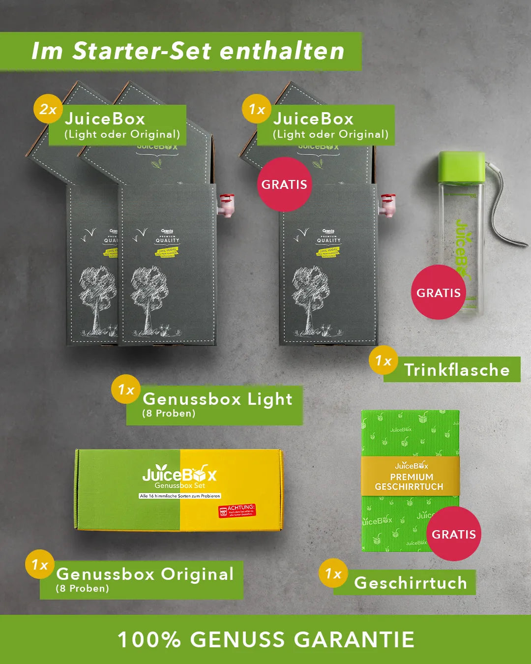 JuiceBox™ Starter-Set