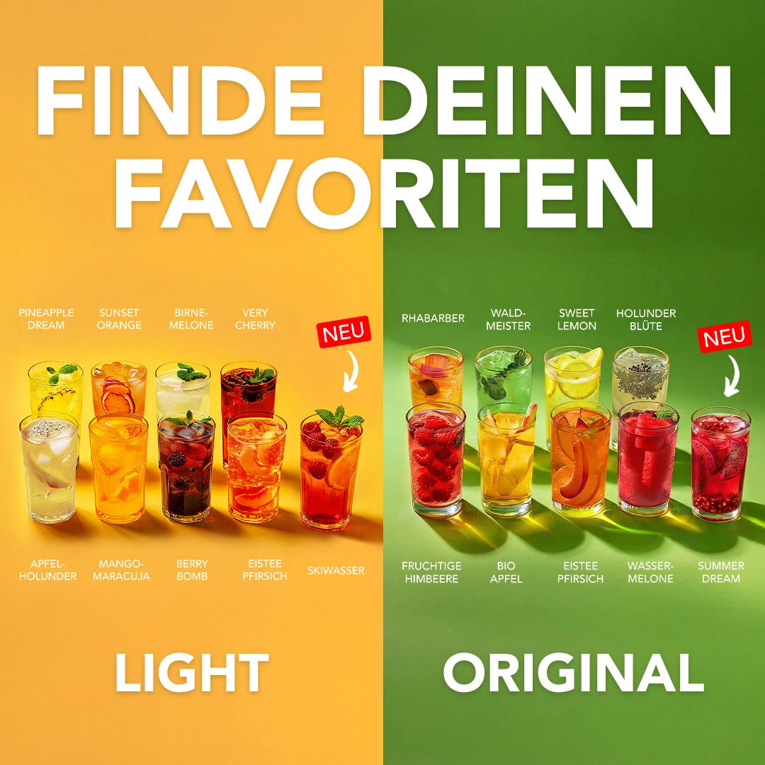 JuiceBox™ Glastrinkflaschen Spar-Set