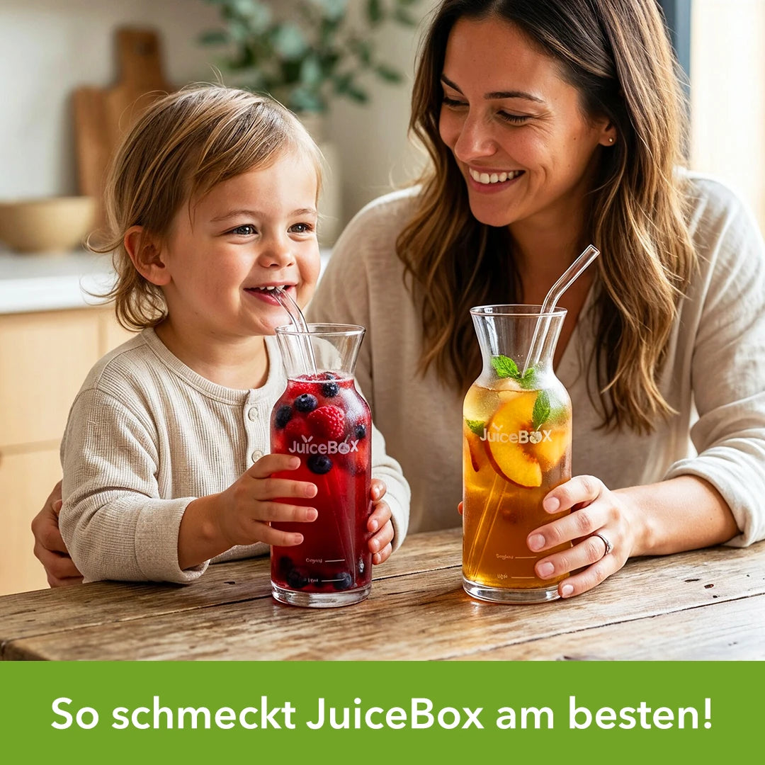 JuiceBox Glaskaraffen Set - 2x 600ml