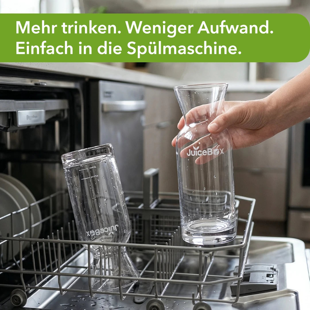 JuiceBox Glaskaraffen Set - 2x 600ml