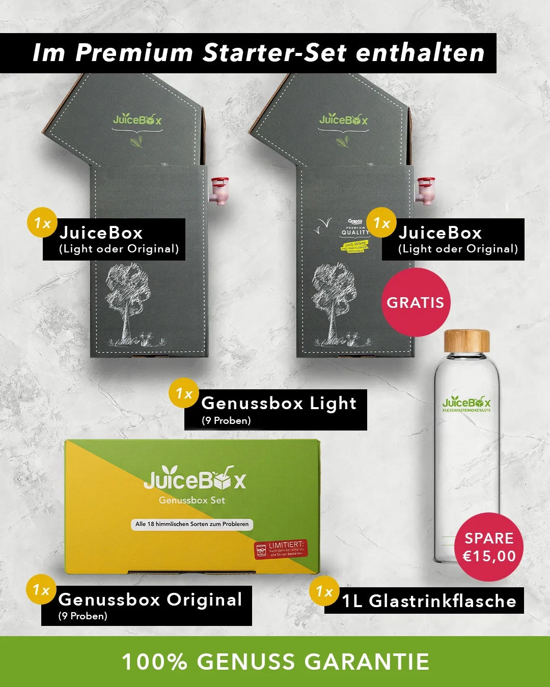 JuiceBox™ Frühlings-Vorfreude Starterset