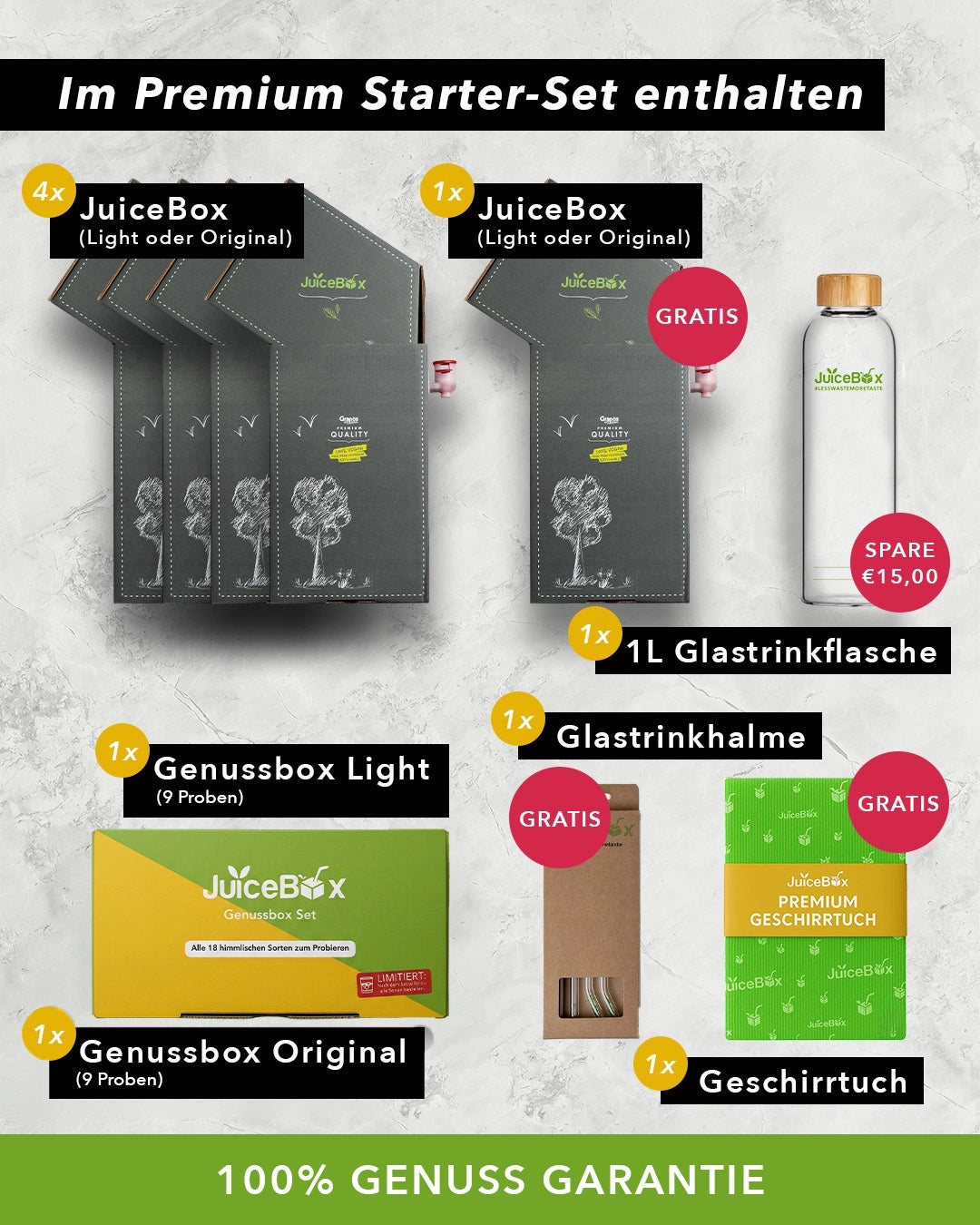 JuiceBox™ Frühlings-Vorfreude Starterset