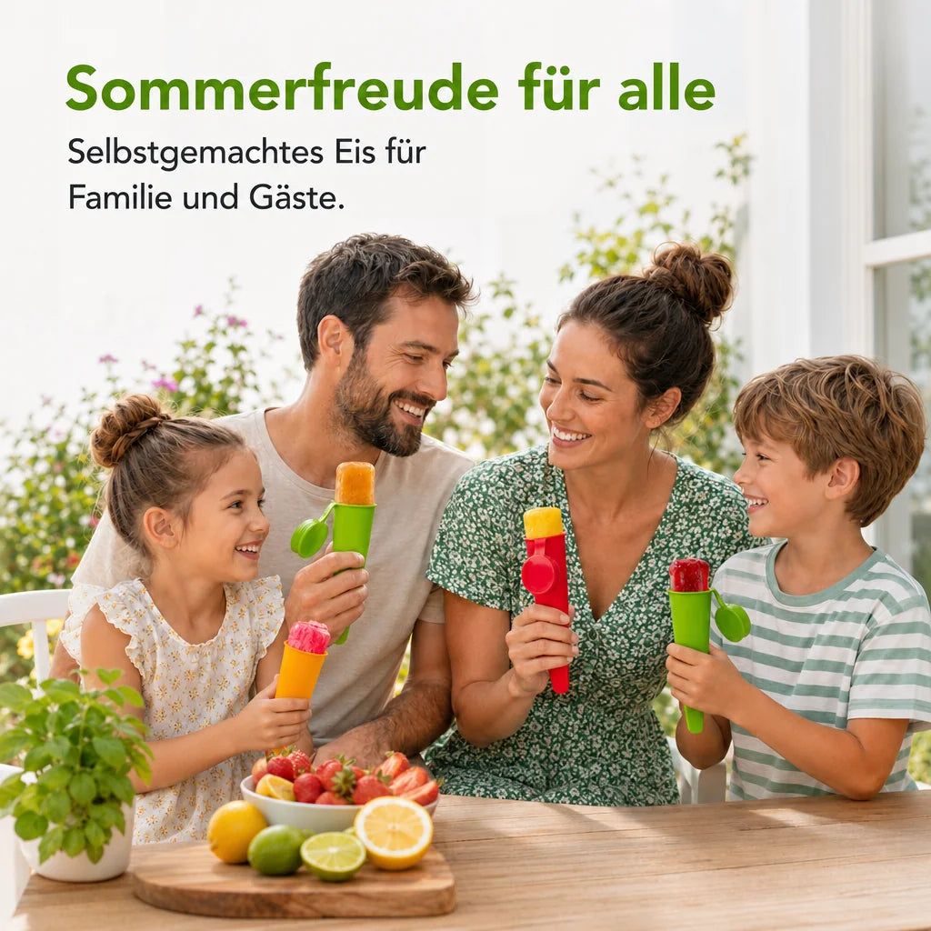 JuiceBox™ Squeezy Eisformen Set 6 Stück