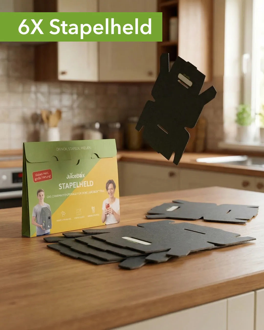 JuiceBox™ Stapelheld 6er Pack