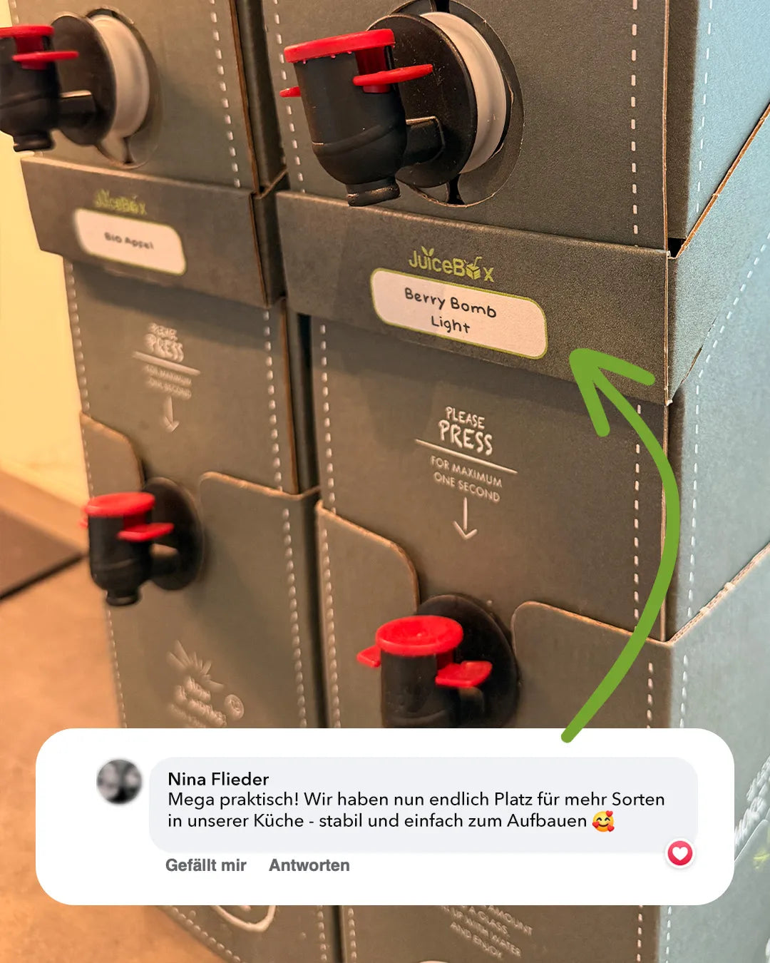 JuiceBox™ Stapelheld 6er Pack