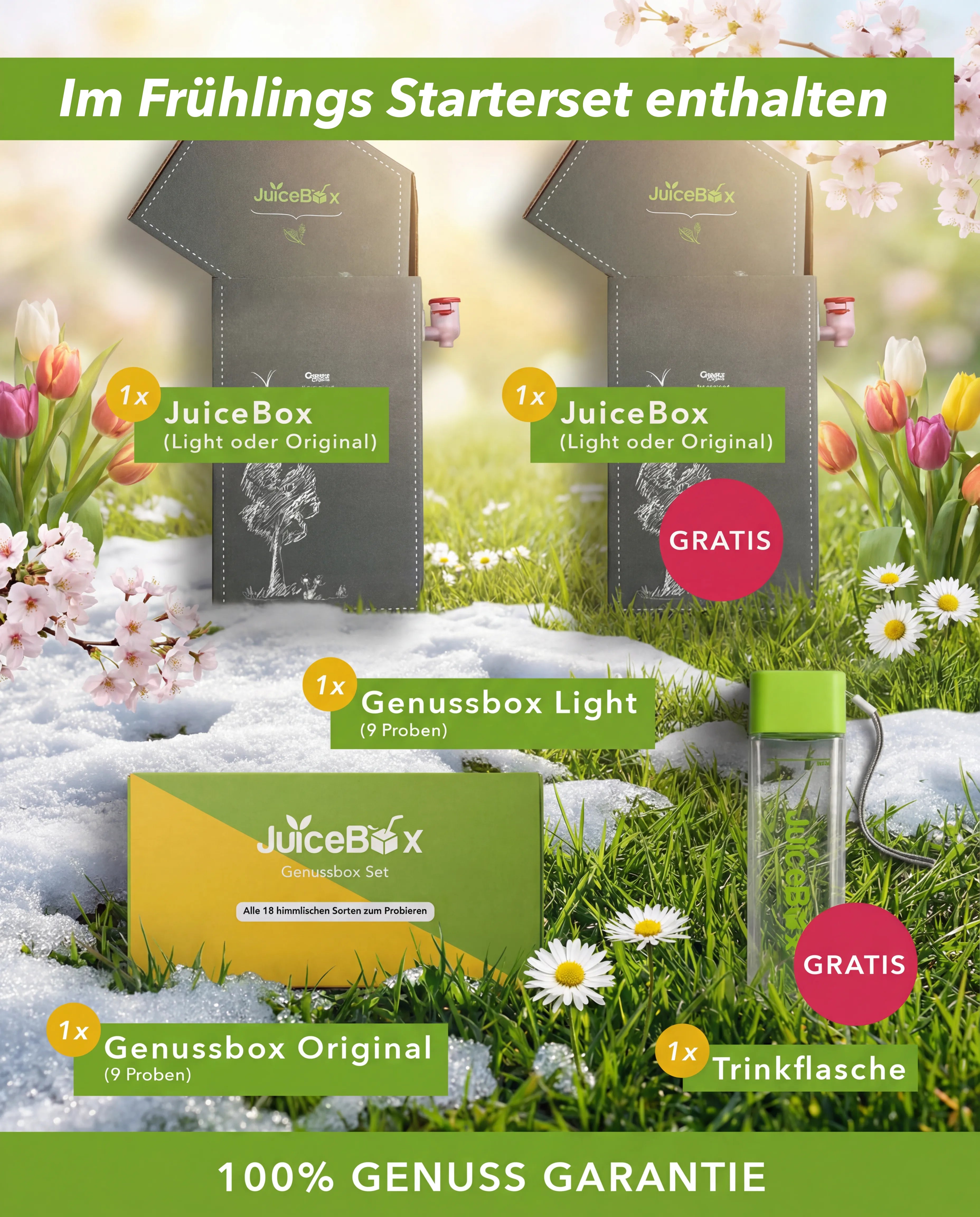 JuiceBox™ Frühlings Starterset