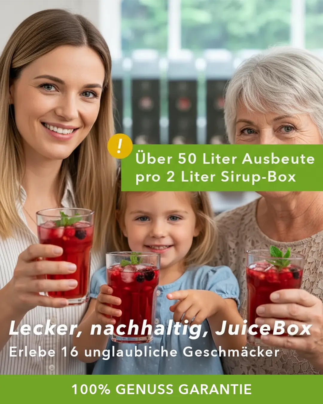 JuiceBox™ Genug-Trinken-Set