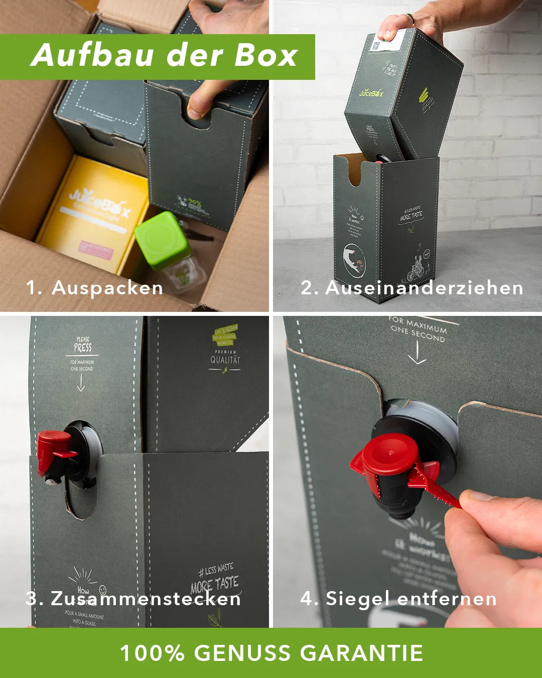 JuiceBox™ Genug-Trinken-Set