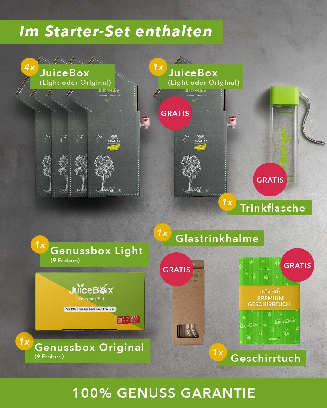 JuiceBox™ Frühlings-Vorfreude Starterset