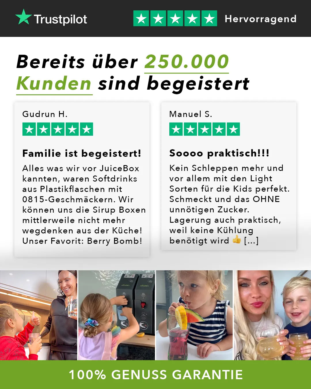 JuiceBox™ Familien-Set