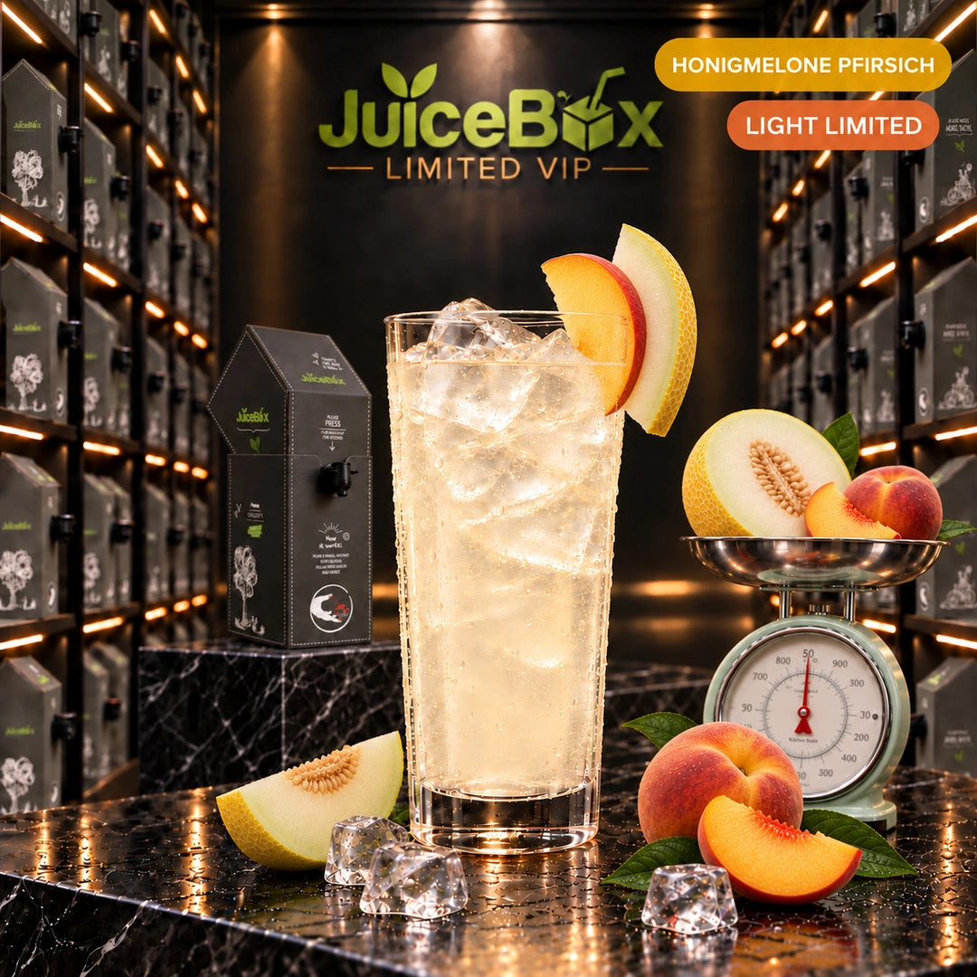 JuiceBox™ Limited – Honigmelone Pfirsich Light