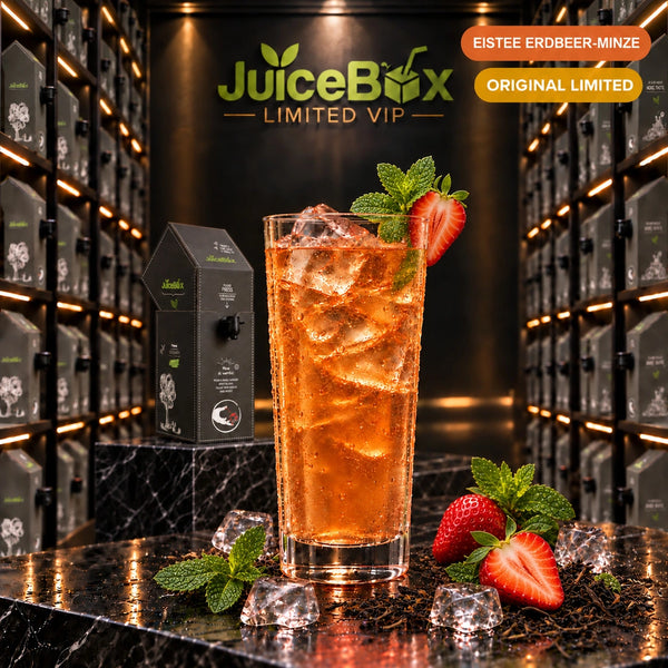 JuiceBox™ Limited – Eistee Erdbeer-Minze