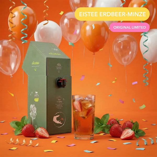 EISTEE ERDBEER-MINZE