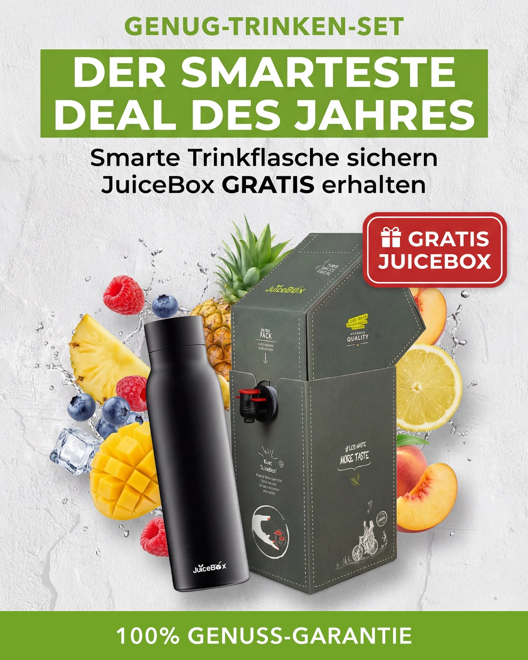 JuiceBox™ Genug-Trinken-Set