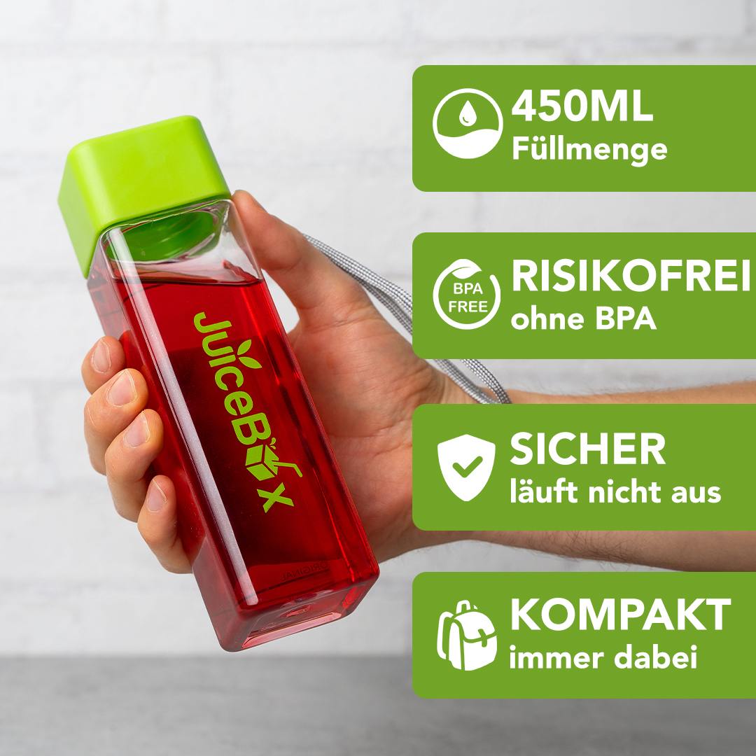 JuiceBox™ Trinkflasche (statt 9,90€)