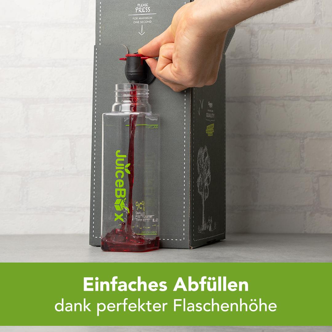 JuiceBox™ Trinkflasche (statt 9,90€)
