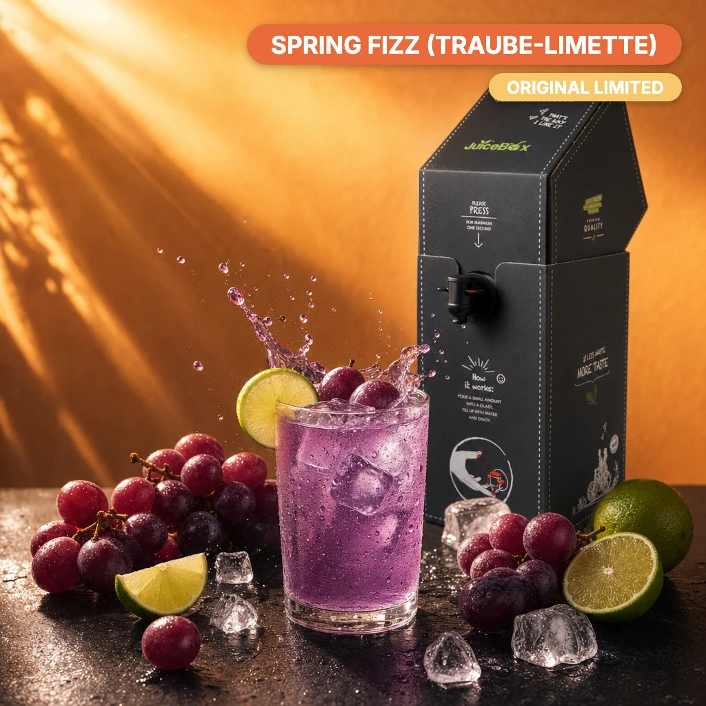 JuiceBox Limited Golden Hour – SPRING FIZZ (TRAUBE-LIMETTE)