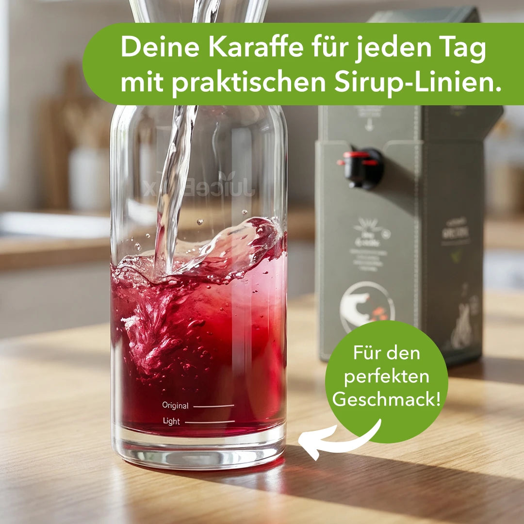 JuiceBox Glaskaraffen Set - 2x 600ml