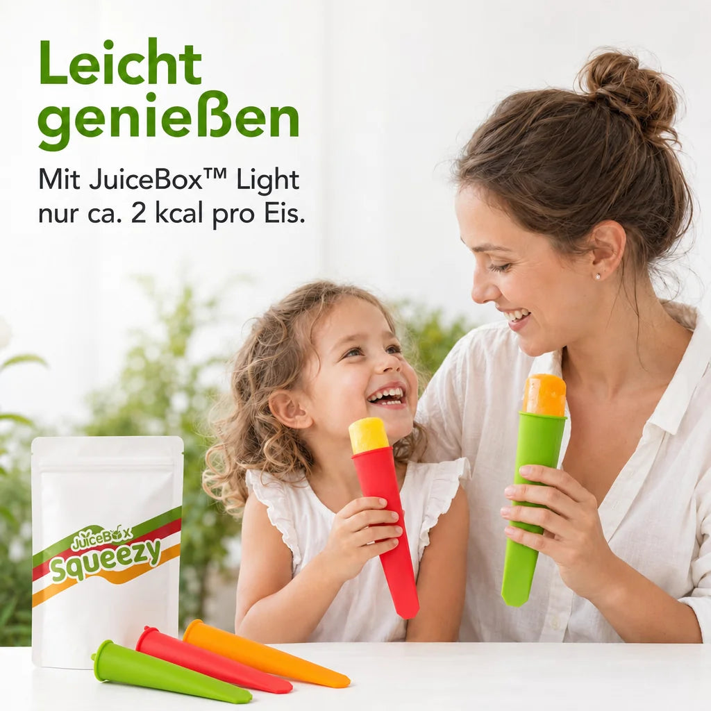 JuiceBox™ Squeezy Eisformen Set 6 Stück