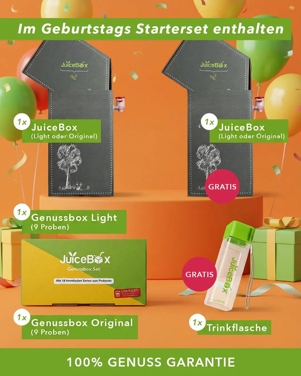 JuiceBox™ Geburtstags Starterset
