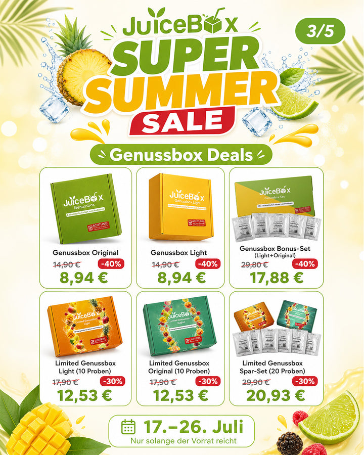 Genussbox Deals: Original, Light und Limited Editionen bis zu −40%